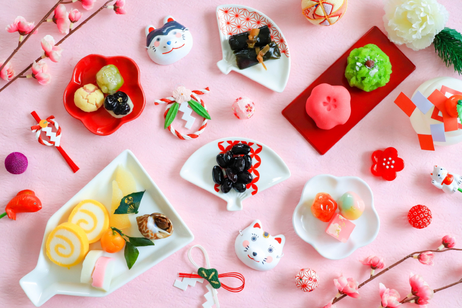 お正月　食事　画像